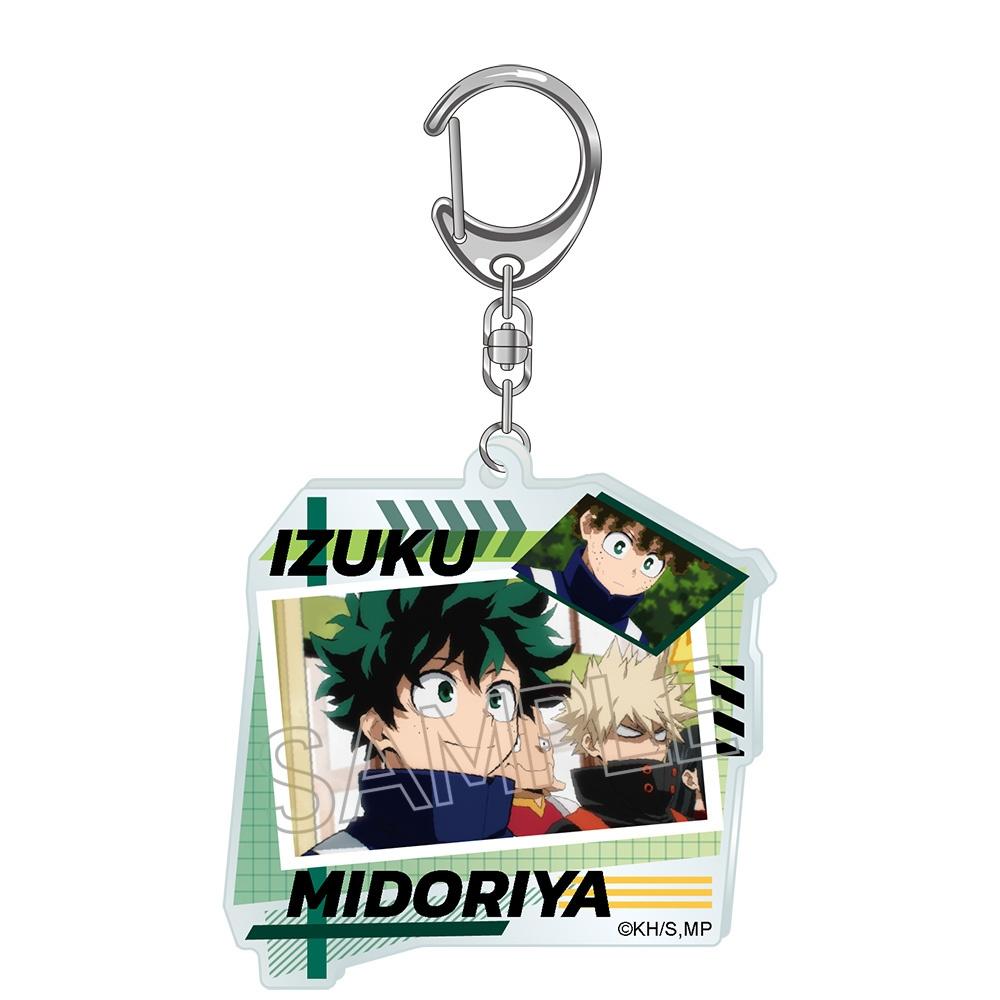 Моя геройская академия Моя геройская академия Коллаж Акриловый брелок Изуку Мидория