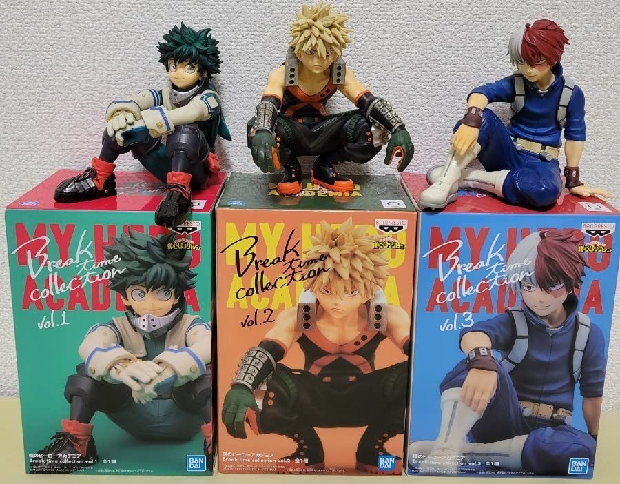 Набор фигурок «Моя геройская академия» «Геройская академия» Мидория Бакуго Тодороки Рей